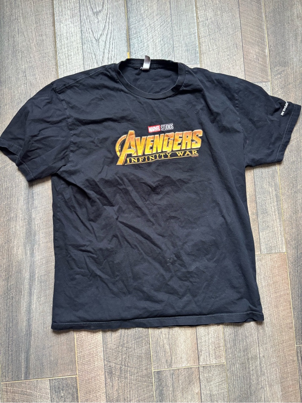 Avengers Infinity War Black Graphic Tee